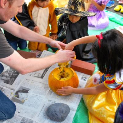 ハロウィンワークショップジャックオランタン